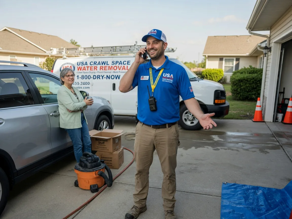 Crawl Space Water Removal Mascoutah, IL FAQs